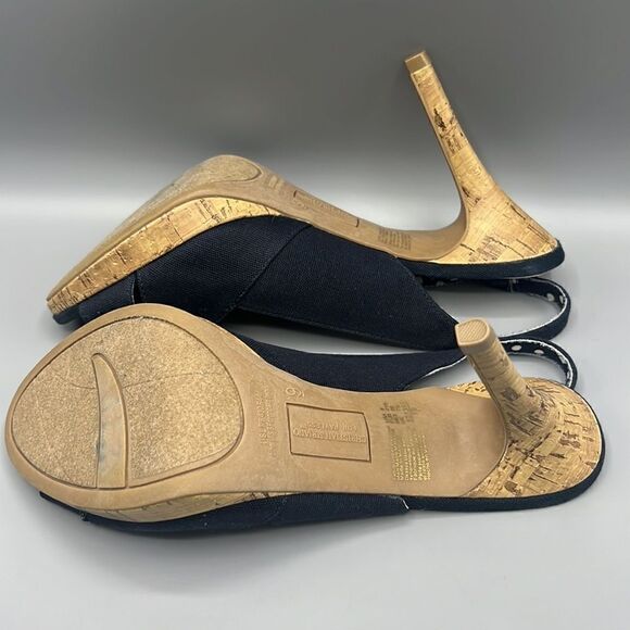 Christian Siriano for Payless Cork Heel Platform Open Toe Heels - Picture 7 of 8